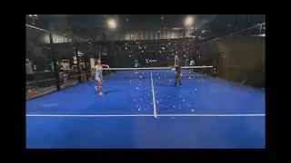Cross court last point