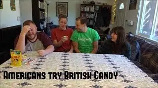 Americans try British Candy | W/ Sylver and Zeus