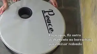DIY KickPort - Fazendo furo no bumbo