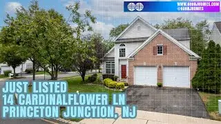 [SOLD-$630K] 55+ Home For Sale: 14 Cardinalflower Lane, Princeton Junction NJ 08550