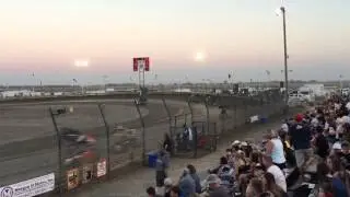Logan Heath @ Lemoore Raceway first heat race win