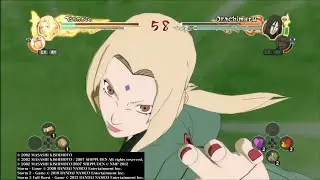 Naruto Ultimate Ninja Storm 2 (Trilogy) PS4: Tsunade VS Orochimaru Gameplay