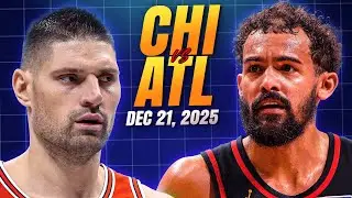 Chicago Bulls vs Atlanta Hawks - FULL GAME HIGHLIGHTS | December 21, 2025 NBA Season