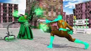 Amazing Frog Rope Web Hero Spider Power Hero Android Gameplay