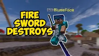 fire swords are broken - Hypixel UHC