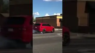 Jeep TrackHawk Burnout #viral