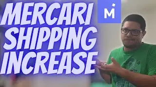 Mercari Shipping Increase!  Its that time of the year