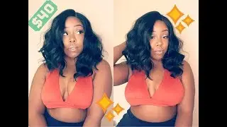 $40 Freetress Equal TRIXIE Wig Review l Affordable Versatile Bob
