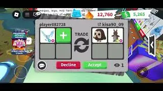 Trading My Frost Dragon! (Roblox Adopt Me!)