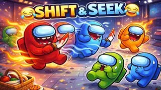 SNS Mode in Among Us Went CRAZY 🤯 | Shift & Seek Indian Server
