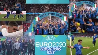 All Goals from the Italian national team to the Euro 2020 title