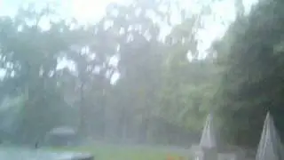Amazing Long Island Hail Storm 6/26/09 (Full Storm With Lightning/Thunder)