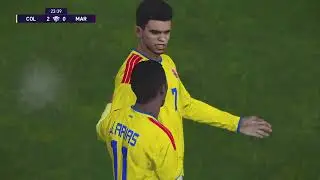 eFootball PES 2021 Colombia vs Marruecos