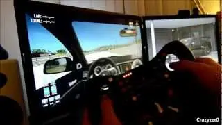 SRW1 Steering Wheel w/ Simraceway Demonstration. Evo X and Go kart