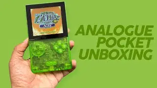 Unboxing the Analogue Pocket - Transparent Green Edition