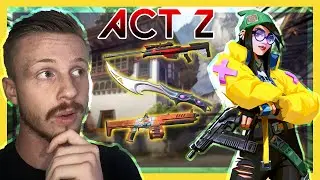 Sam_e Reacts to *NEW* Valorant ACT 2 Battle Pass & Killjoy agent!