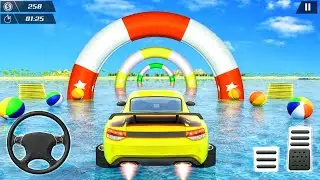 Beach Water Surfer Sports Car Driving Simulator | 4x4 Surfer Driver Game Video | Android Gameplay