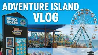 Adventure Island  Southend on Sea ⛵ Uk. It is a vibrant seaside amusement park.