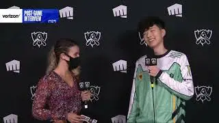 EG Jojopyun interview - Worlds 2022 play-ins day 1