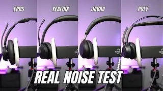 We Tested Speaker Noise Cancellation on 4 Popular Work Headsets