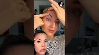 Ladki ne Eyebrow Magic Trick Kara 🤨😱 Tutorial 💯 #shorts #trending