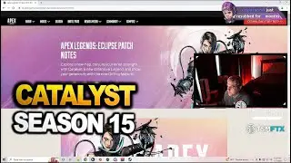 TSM Imperialhal reviews NEW Season 15  CATALYST  *NEW LEGEND* and Patch Notes! 😱