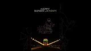 Honoring Gandhi&rsquo;s vision, we light up the skies for unity and progress. #DroneShows #BotLabDynamics