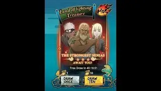 Naruto Online - Land Of Lightning Treasure Pulls!!! (210 Scrolls)