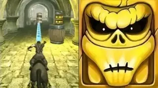 Dungeon Archer Run vs Zombie Run