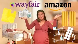 Vlog 35: BEDROOM DECOR | AMAZON & WAYFAIR HAUL 📦 NEW HOUSE UPDATE 🏡
