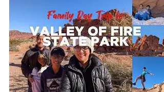 Family Day Trip to Valley of Fire State Park | White Domes Hike & Mouse Tank Petroglyphs