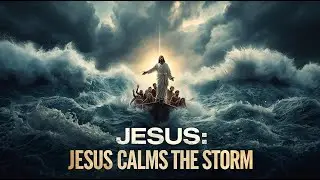 Jesus Calms the Storm | Powerful Bible Story About Faith #FaithInGod #BibleStories #MiraclesOfJesus