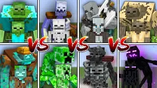 WHICH MOB DUO IS THE STRONGEST in MINECRAFT