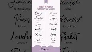 12 Best Canva Cursive Fonts for Scroll-stopping&nbsp;Designs&nbsp;|