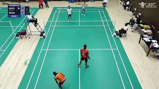 BADMINTON MEN | C1 M23 | MADRAS vs MANDI | DAY 3 | 30TH INTER-IIT STAFF SPORTS MEET - IITH