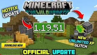Minecraft Pe 1.19.51 Official Version Released | Minecraft 1.19.51 Hotfix Update!