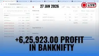Monthly Expiry Madness 📈 ₹6.25L BANKNIFTY Profit | V-Shape Recovery Trade 