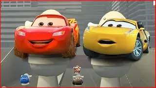 MEGAMIX Lightning McQueen (rayo mcqueen) - Skibidi Toilet Meme + More Meme Music