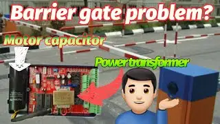 Barrier gate problem? Troubleshooting required #doityourself #barriergate #electrical #gehracca