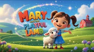 Mary and Her Playful Lamb 🐑 | Fun Kids Story | Cute Animated Adventure for Children!