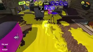 Splatoon 3 Gameplay Carbon Roller Deco Practice
