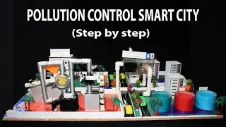 Pollution free smart city science project | Smart city working model | Vision to 2036 model