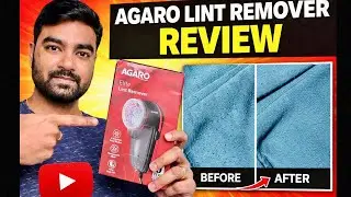 AGARO Elite Lint Remover | Unboxing, Review & Live Test | 9000RPM & 6 Blades | Best For Wintersहिंदी
