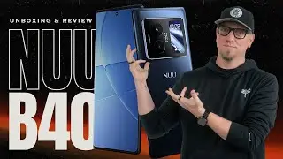 NUU B40 5G: бюджетный телефон с двумя экранами?! Распаковка и обзор