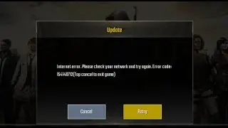 How to fix PUBG Mobile Internet error. Error code: 154140712