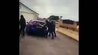Gypsy gang wars smash up another travellers house + caravan site up