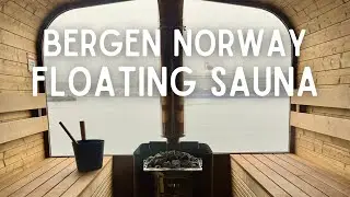 Trying a Floating Sauna in Bergen, Norway