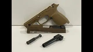 فك وتركيب السلايد او الاقسام العلوية لمسدس سيج ساور (Sig P320-M18)