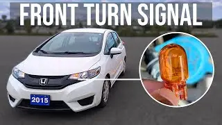How to Replace Front Turn Signal Bulb - Honda Fit (2015-2020)