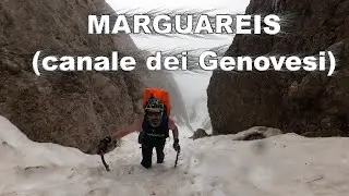 MARGUAREIS (canalone dei  Genovesi) 16.05.2022